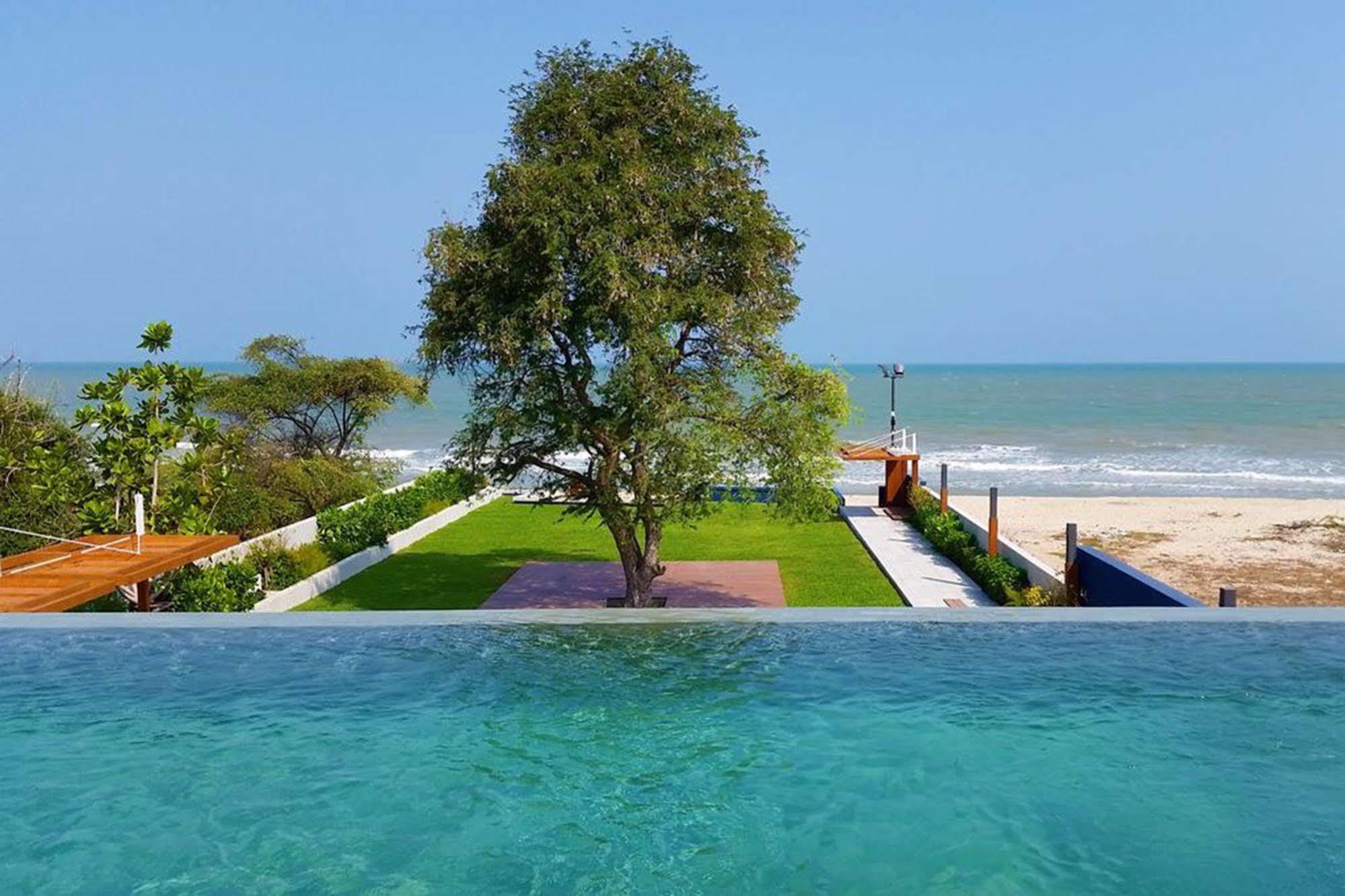 شقة Baan Thew Talay Blue Sapphire تشا أم المظهر الخارجي الصورة